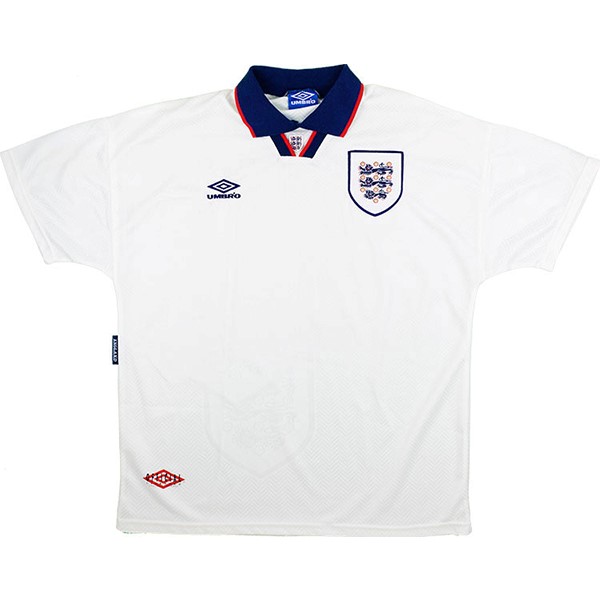 Tailandia Camiseta Inglaterra 1ª Retro 1994 Blanco